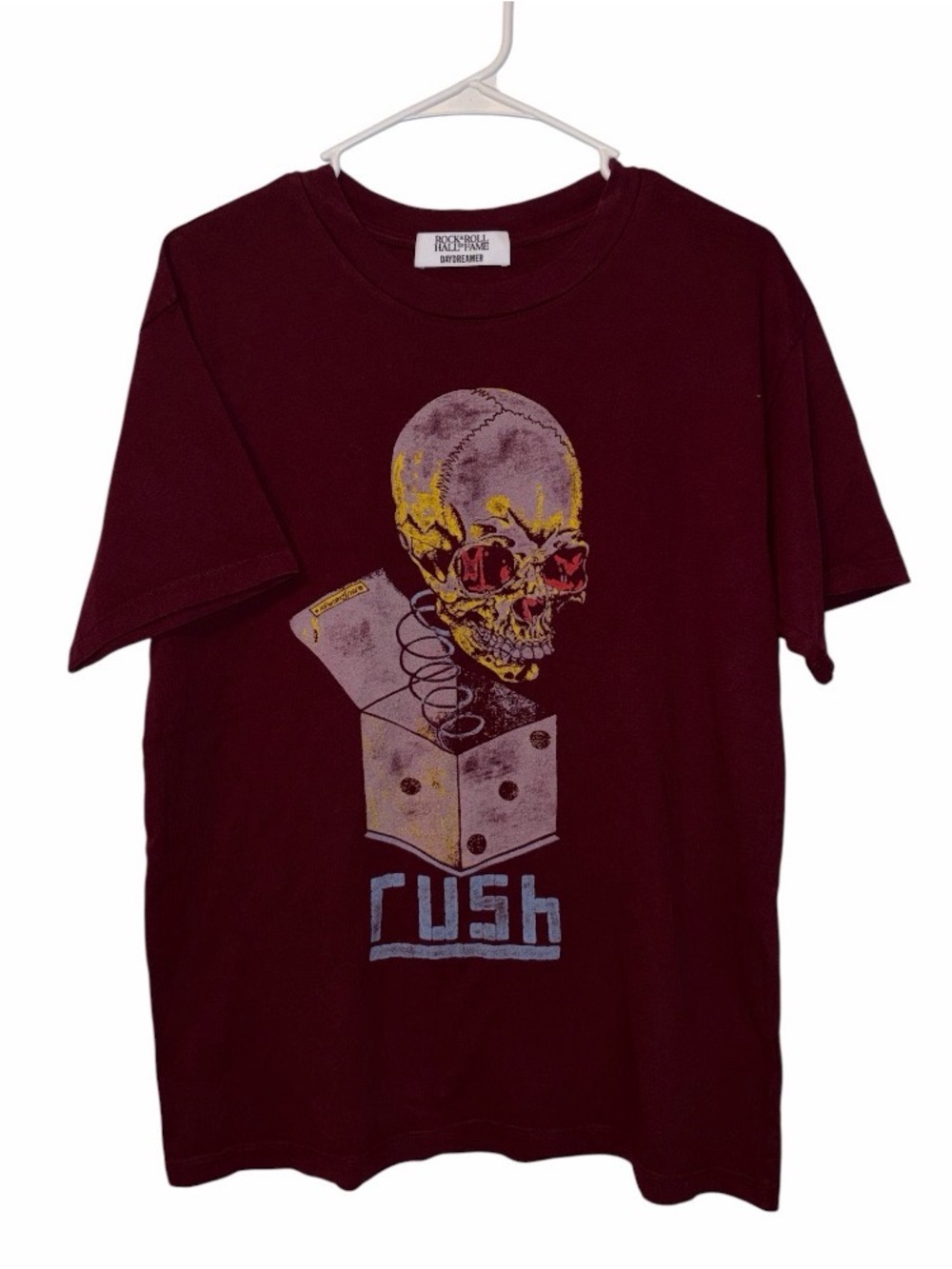 ROCK and ROLL HALL OF FAME x DAYDREAMER - EXCLUSIVE RUSH T-SHIRT Size Medium Ne
